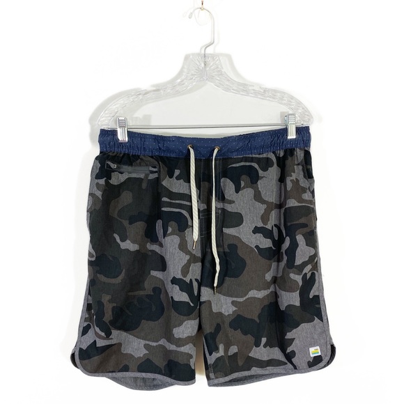Vuori Other - Vuori Mens Large Camo Swim Trunks Shorts
